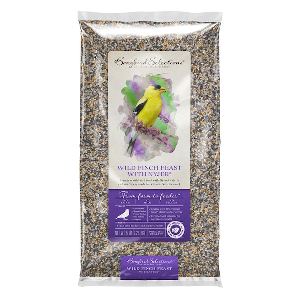 Global Harvest Foods Songbird Selections Wild Finch Feast Wild Bird Seed Wild Bird Food 5 lb 13626 - main